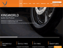 Tablet Screenshot of kingworldtyre.com